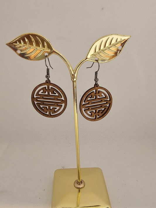 Arete circular estilo oriental
